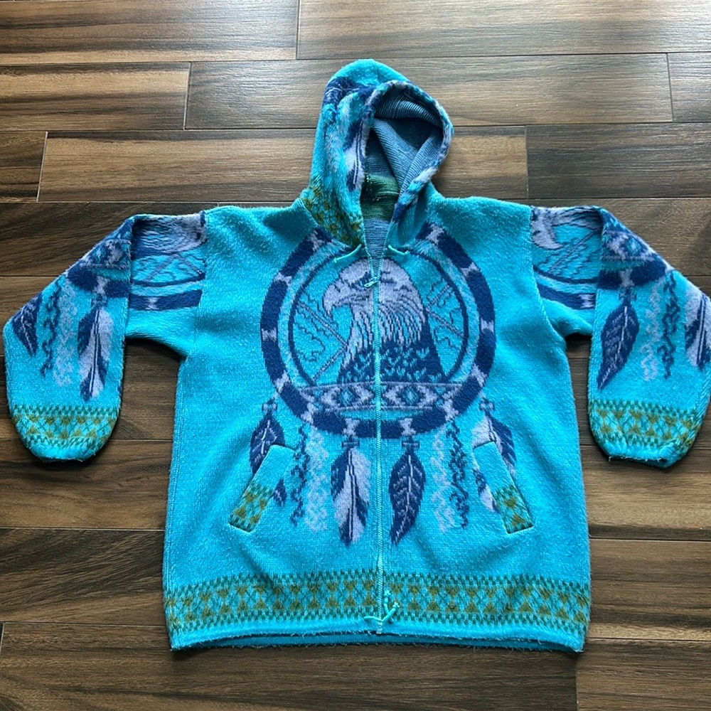 Men’s native American handmade sweater